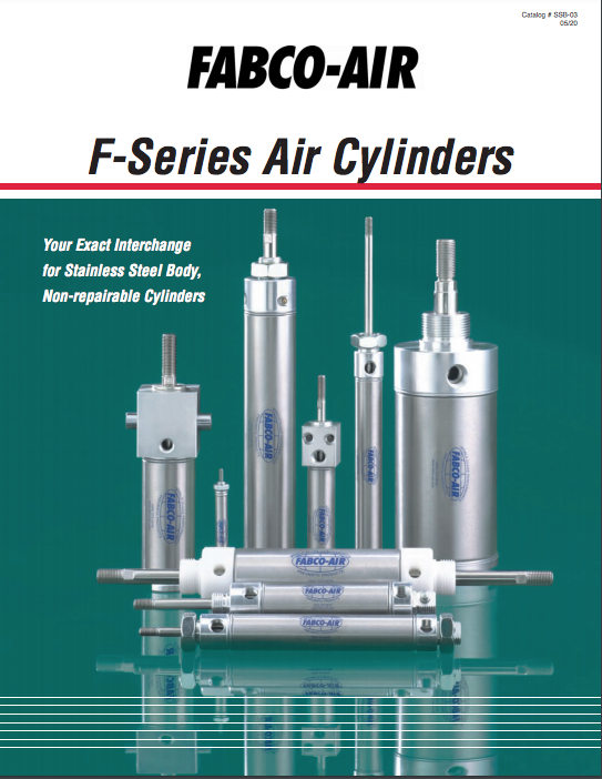 Fabco F-Series Air Cylinders, 9/16