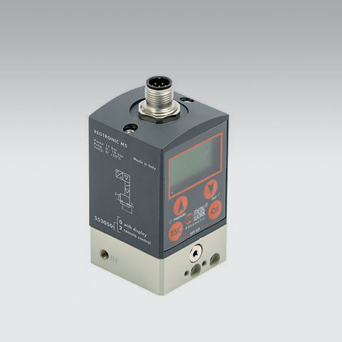 5520500 REGTRONIC M5 with display, 0-10V out | Metal Work Proportional Pressure Regulators