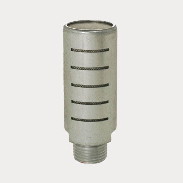 HFMA-18  1/8 NPT Shell Muffler | HFMA High Flow Aluminum Muffler