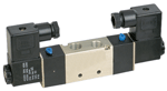 4V120-1/8 | STC 4 Way, 2-Position Single and Double Solenoid Valves