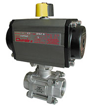 Image Air Actuated SS Ball Valves